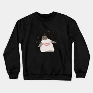 CHONK CAT MEME Crewneck Sweatshirt